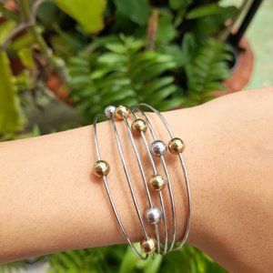silver bracelet